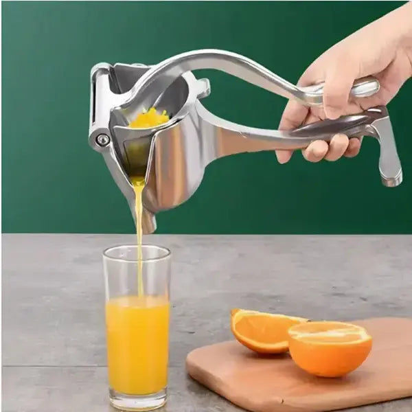 Hand Juicer Squeezer - Portable Multifunctional Manual Fruit Juicer Quiet Operation Easy Cleaning Detachable Head Press Sturdy Food Grade Juicermachine Kitchen Gadget Utensils